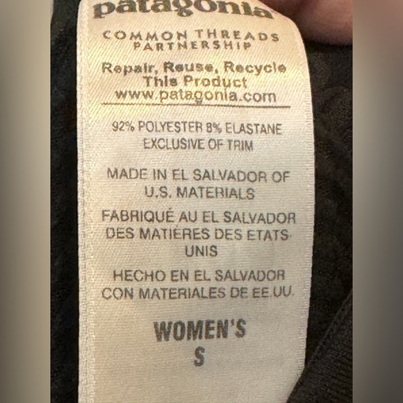 Patagonia Capilene Thermal Weight Base Layer Polartic Leggings Sz SMALL - Picture 5 of 6